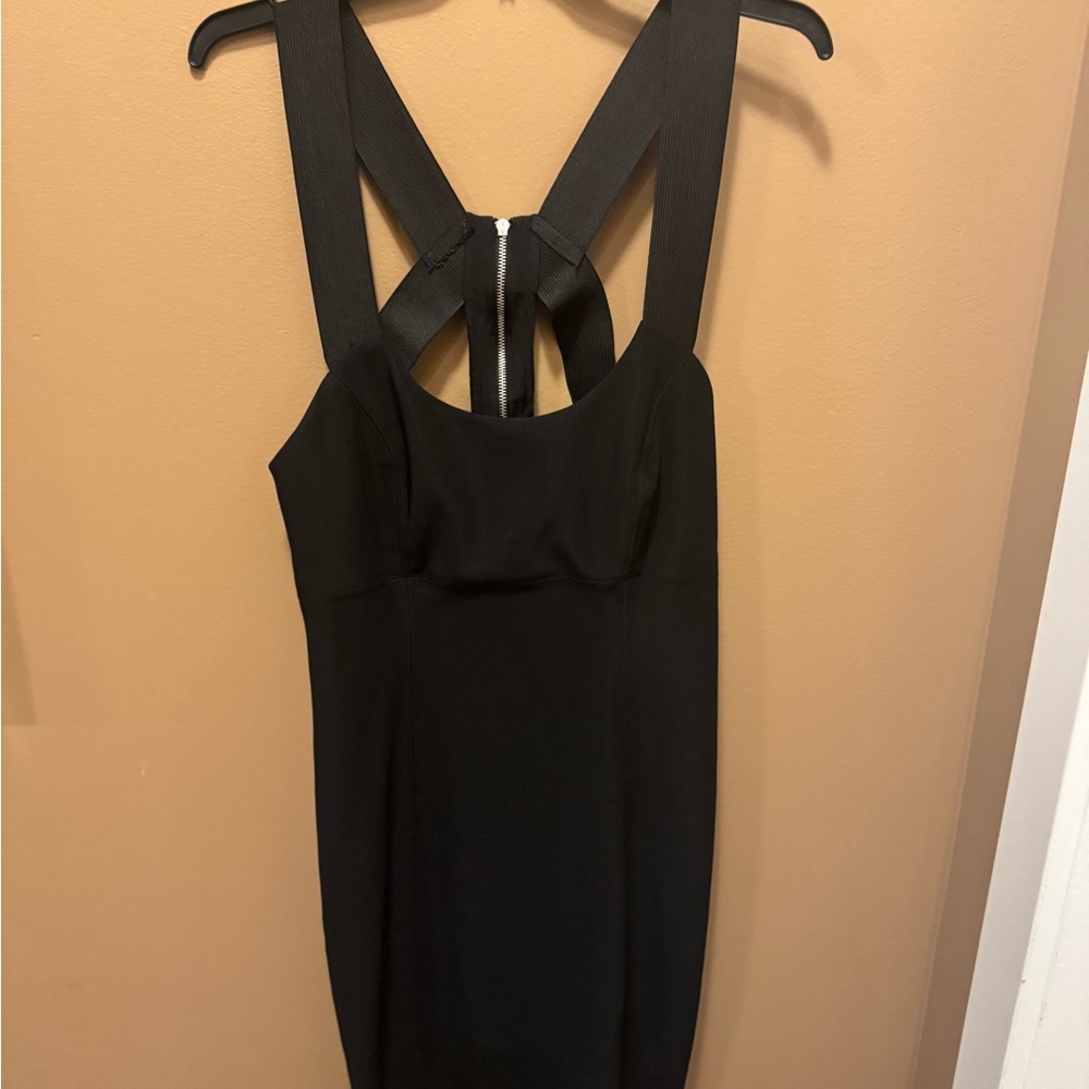 Guess Black Backless Dress